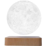 تصویر چراغ خواب رومیزی MOON LAMP مدل ماه معلق 