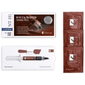 تصویر خمیر سیلیکون سرنگی 3.5 گرمی نوک توا Noctua NT-H1 Noctua NT-H1 3.5 gram Thermal Compound