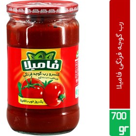 تصویر رب گوجه فرنگي شيشه ا ي فاميلا 700 گرمی G78 28894