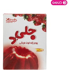 تصویر پودر ژله توت فرنگی دراژه 100 گرم (جلی د) 