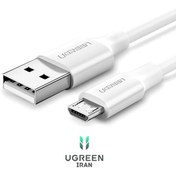 تصویر کابل Micro USB به USB 2.0 A یوگرین مدل 60142-US289 طول 1.5 متر – سفید 