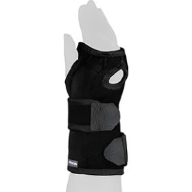 تصویر مچ بند آتل دار نئوپرنی دو طرفه F کد 210270 آدور Wrist Splint Support with Hard Bar