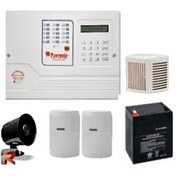 تصویر پک اقتصادی دزدگیر اماکن پایرونیکس سیم کارتی و خط ثابت مدل P-70 PYRONIX 