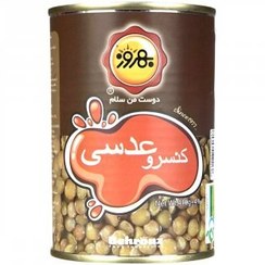 تصویر کنسرو عدسی بهروز 410 گرم - 12 عدد (قیمت هر عدد 64,000 ت) 