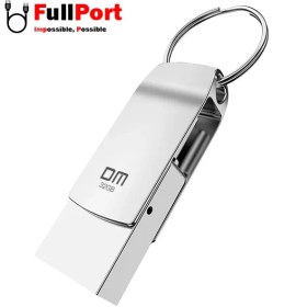 تصویر فلش دی ام مدل DM PD162 OTG 2 In 1 Type C USB3.0 با ظرفیت 128 گیگابایت DM PD162 OTG 2 In 1 Type C USB3.0 128GB Flash Memory