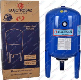 تصویر منبع تحت فشار الكتروساز 80 ليتري درجه دار مدل 80L-D 80L-D Electrosaz Pressure Tank