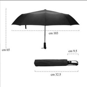 تصویر چتر مدل ویندپروف کد h78 