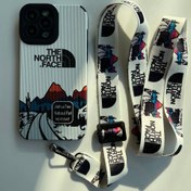 تصویر کاور گوشی اپل مدل iPhone11 طرح نورث فیس 