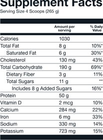تصویر مس گینر بیسیک BASIC MASS GAINER 15LB CHOCOLATE