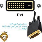 تصویر مبدل تصویر DVI به VGA پی نت DVI To VGA P-net 