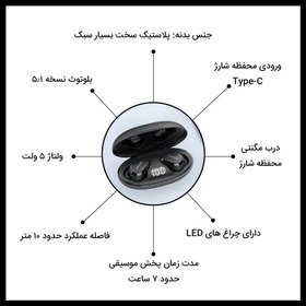 تصویر هدفون بلوتوثی لانگسدوم مدل TN33 