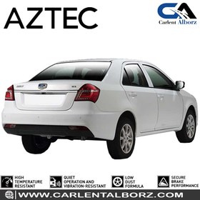 تصویر لنت ترمز عقب جیلی GC6 اتومات آزتک AZTEC 