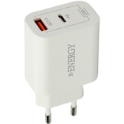 تصویر کلگی فست شارژ X-Energy X-520 2Port 3A QC3 PD 20W X-Energy X-520 2Port 3A QC3 PD 20W Fast Wall Charger