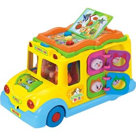 تصویر بازی آموزشی هولا مدل اتوبوس مدرسه 