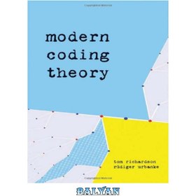 تصویر دانلود کتاب Modern Coding Theory نظریه کدگذاری مدرن