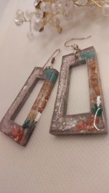 تصویر گوشواره رزینی- کد 58 