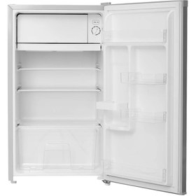 تصویر یخچال 110 لیتر هتلی نقره ای یک درب هایسنس Hisense RR120D4AGN Hisense RR120D4AGN Single Door 110L SLIVER REFRIGERATOR