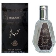 تصویر ادکلن مردانه حیاتی برند فرگرانس ورد حجم ۵۰ میل Hayaati men's cologne by Fragrance Word brand, volume 50 ml