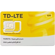 تصویر سیم کارت TD-LTE ایرانسل 