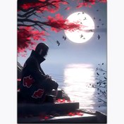 تصویر متال پوستر انیمه Naruto طرح شخصیت Itachi کادروما 