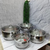 تصویر سرویس قابلمه استیل یونیک مدل UN:9900 