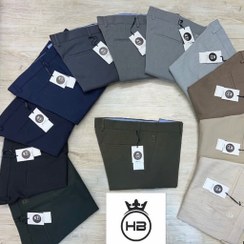 تصویر شلوار پارچه ای مردانه جگوار سایز ۵۰ سرمه ای 