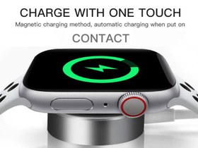 تصویر شارژر مگنتی به تایپ سی 1 متری اپل واچ Apple Watch Magnetic Charger Cable A2257 