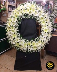 تصویر پایه گل ترحیم کد 145 