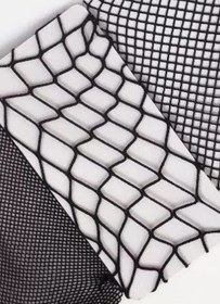 تصویر جوراب شلواری لانه زنبوری زنانه fishnet socks