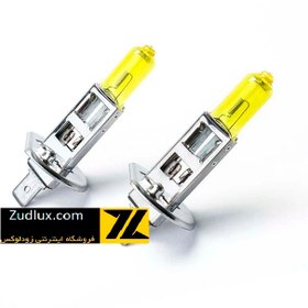 تصویر لامپ زرد ایگل پایه H1 بسته 2 عددی EAGLEYE H1 Yellow ا H1 12V 100 W Plasma Xenon Super Yellow H1 12V 100 W Plasma Xenon Super Yellow