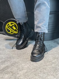 تصویر بوت برشکا Bershka مردانه و پسرانه رنگ مشکی - 4 Bot Bereshka