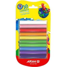 تصویر خمیروکیومی10رنگ آریا کد1021*60عدد* 