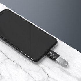 تصویر مبدل USB-C به USB-A برند لنشن Lention مدل C3s 