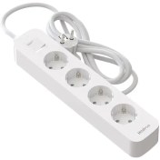 تصویر چند راهی برق 4 خانه مدل P24 برند HADRON 