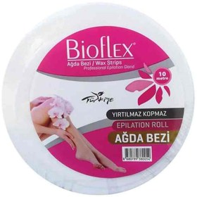 تصویر نوار مخصوص اپیلاسیون Bioflex ağda bezi بایوفلکس 10 متری 