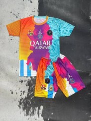 تصویر کیت بچه گانه منتخب مسی 2025 (طرح دوم) 