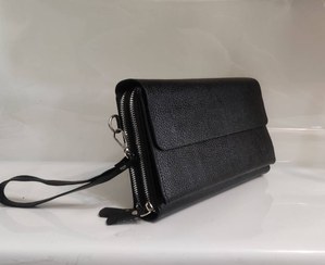 تصویر کیف پاسپورتی دو زیپ 