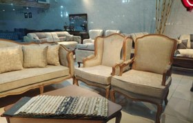 تصویر مبل کلاسیک کوئین ابزاری - ضدلک خارجی Ali Sofa