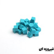 تصویر موم فیروزه ای بسته 20 عددی 