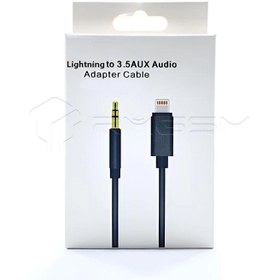 تصویر کابل AUX آیفون 1 متری iPhone AUX cable 1 meter