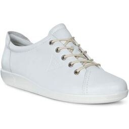 تصویر Ecco کفش چرم طبیعی سفید نرم 2.0 