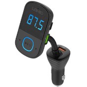 تصویر شارژر فندکی و پخش کننده بلوتوث الدینیو مدل C705Q Bluetooth FM Transmitter توان 43 وات 