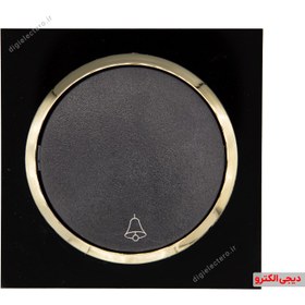 تصویر کلید شاسی زنگ دلند الکتریک مدل آوا پلکسی - مشکی طلا 