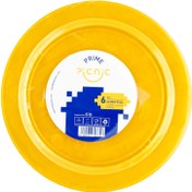 تصویر بشقاب و پیش دستی الماس رنگین کمان – پیکنیک پرایم 