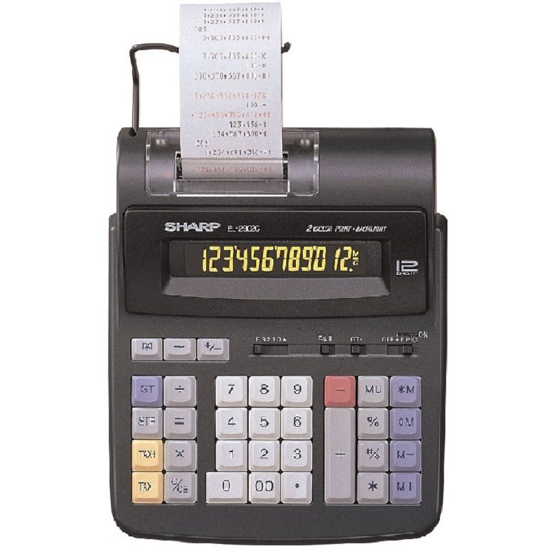 خرید و قیمت ماشین حساب شارپ مدل ایی ال 2902C ا EL-2902C Desktop Printing  Calculator