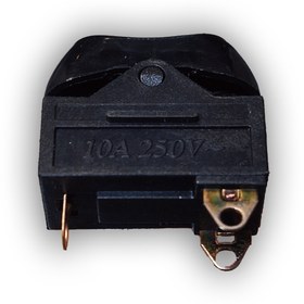 تصویر کلید سشوار 10 آمپر مشکی 