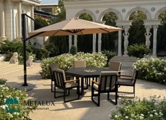 تصویر ست نهار خوری شیش نفره هگزورا (hexora) 