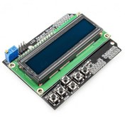 تصویر شیلد LCD کاراکتری ۱۶×۲ آردوینو همراه کی‌پد 