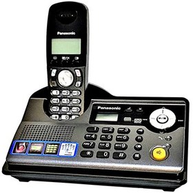 تصویر تلفن بی سیم پاناسونیک مدل KX-TG1233 ا Panasonic KX-TG1233 Wireless Phone Panasonic KX-TG1233 Wireless Phone