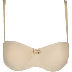 تصویر سوتین زنانه NBB 3616 اسفنجی فنردار پشت بند نامرئی 